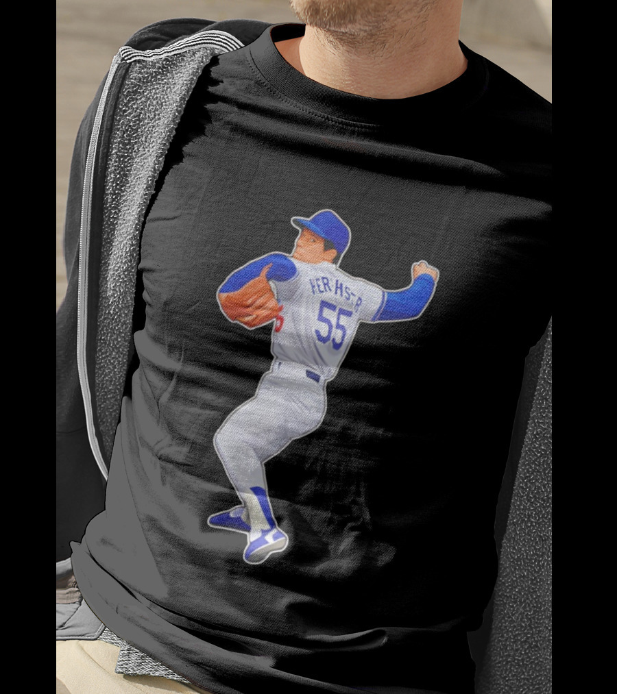 Orel Hershiser 55 Los Angeles Dodgers MLB Baseball Legend 2025 T-Shirt