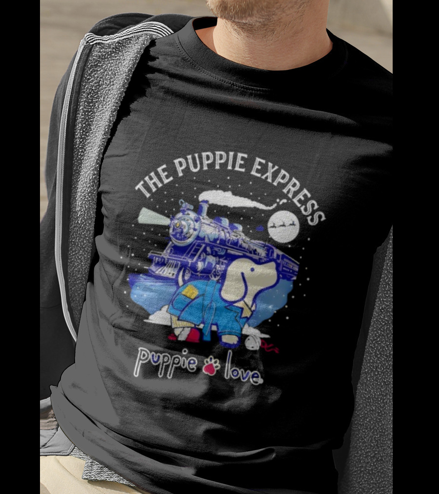 The Puppie Express Puppy Love Train Adventure T-Shirt