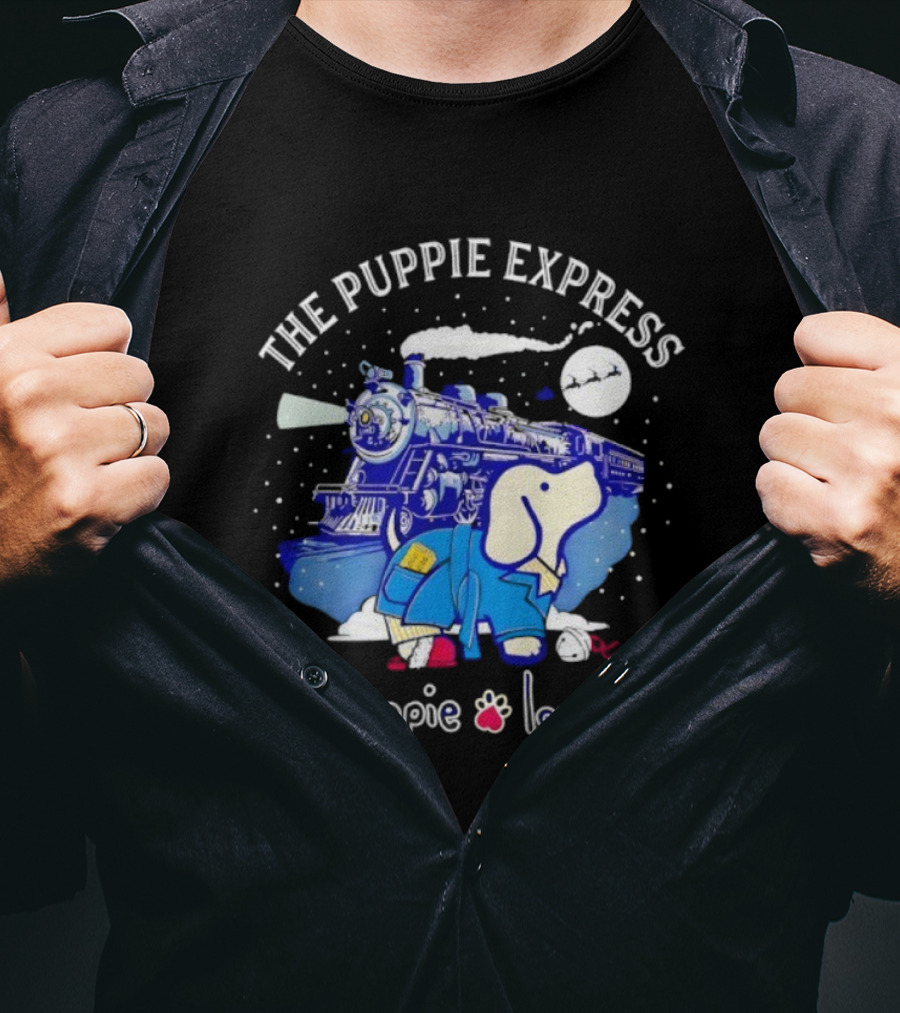 The Puppie Express Puppy Love Train Adventure T-Shirt