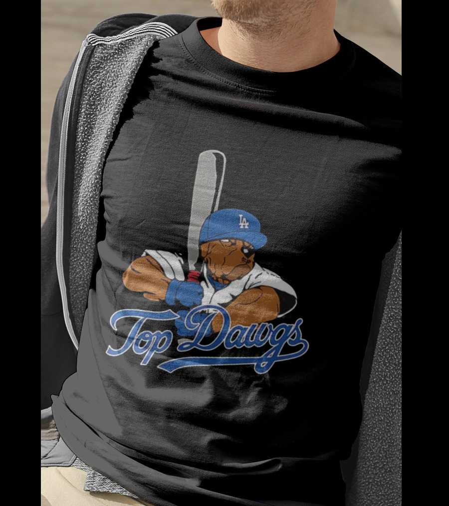 Top Dawgs LA Dodgers 2025 World Series Champion T-Shirt