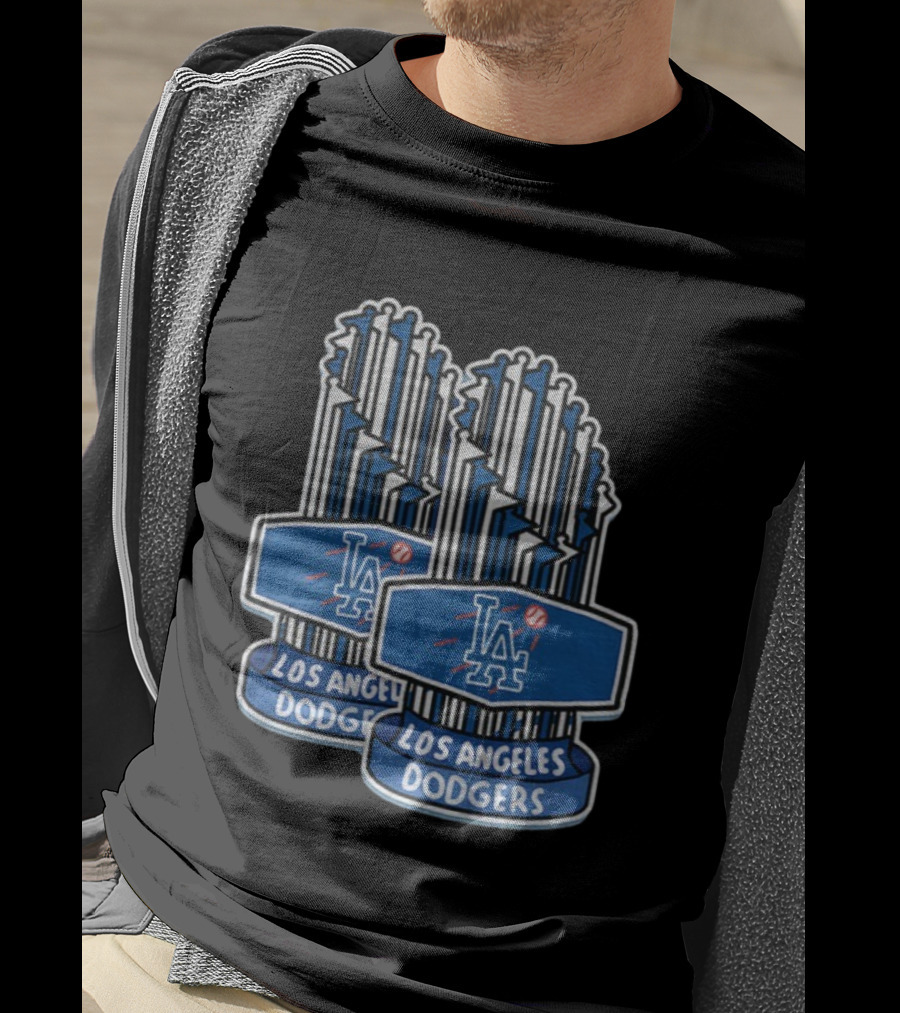 Los Angeles Dodgers MLB World Series Champions Trophy 2025 T-Shirt