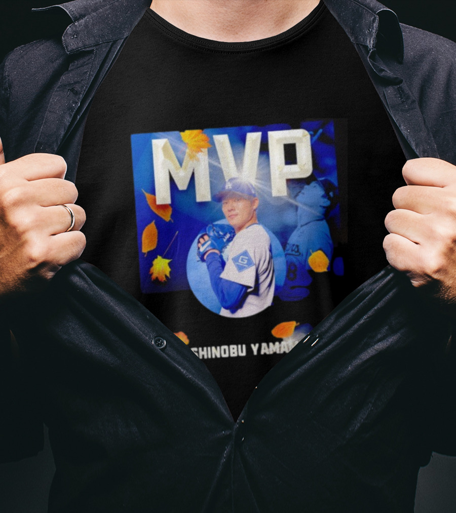 MVP Yoshinobu Yamamoto Los Angeles Dodgers Baseball 2025 World Series T-Shirt