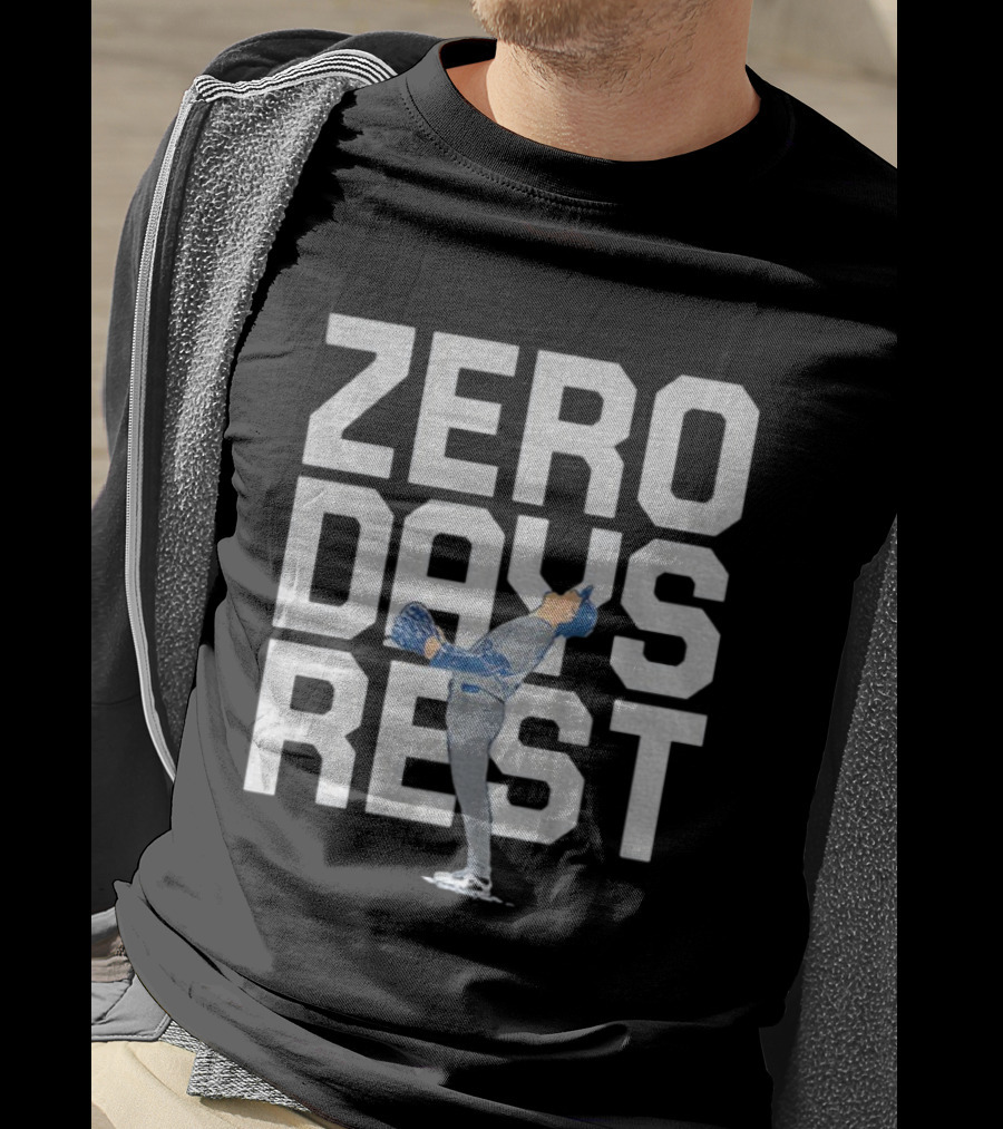 Yoshinobu Yamamoto Zero Days Rest Los Angeles Dodgers MLB World Series MVP 2025 T-Shirt