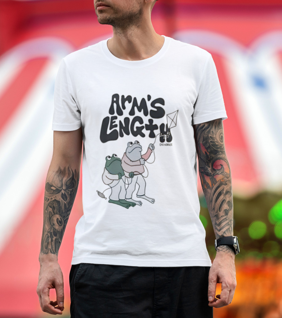 Arm's Length Tour 2025 Frogs With Kite T-Shirt
