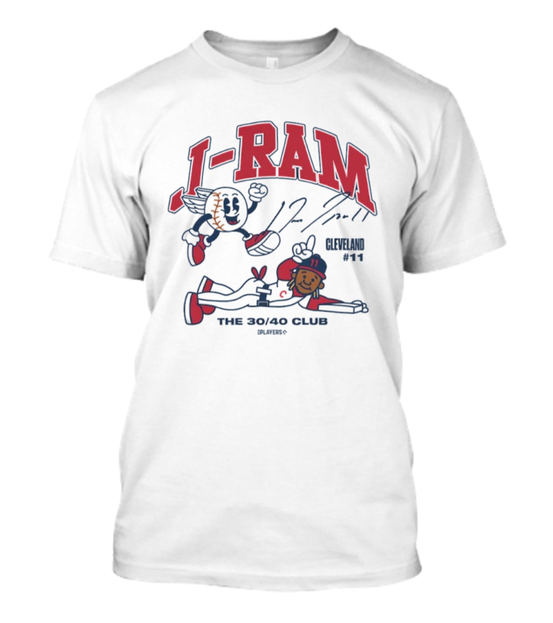 J-Ram The 30/30 Club Cartoon Signature Guardians #11 T-Shirt
