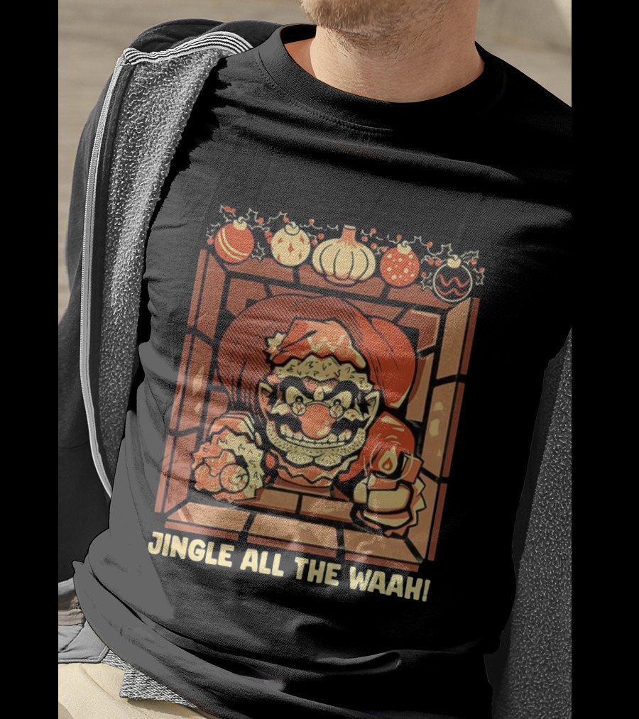Jingle All The Waah Christmas Holiday Santa Parody T-Shirt