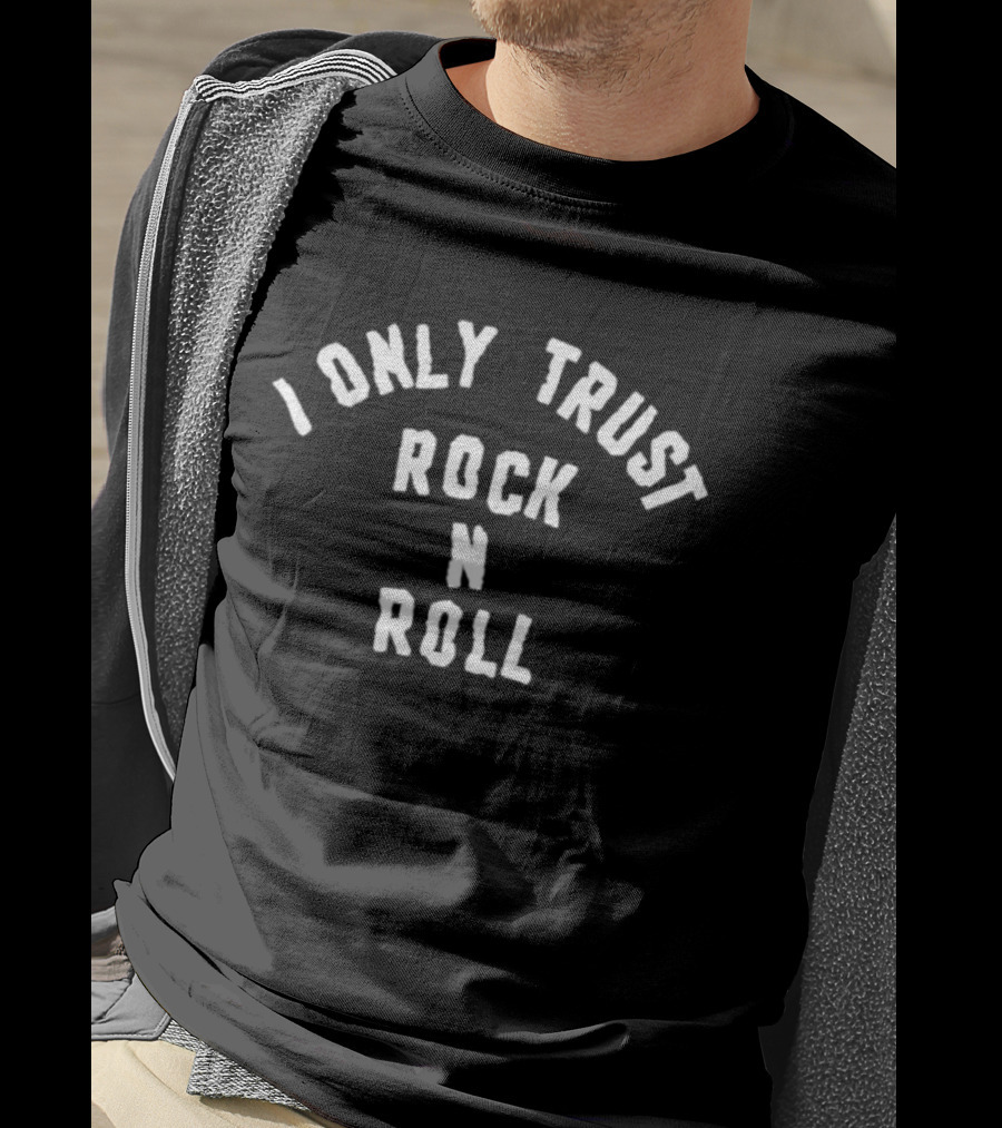 I Only Trust Rock N Roll The Living End Album Retro Vintage Style T-Shirt