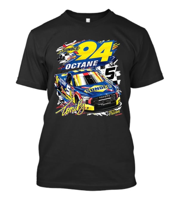 Sunoco Octane 94 Toni Breidinger Toyota Tundra 5 Tricon 2025 T-Shirt