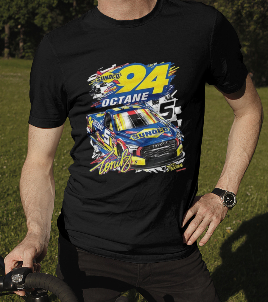 Sunoco Octane 94 Toni Breidinger Toyota Tundra 5 Tricon 2025 T-Shirt