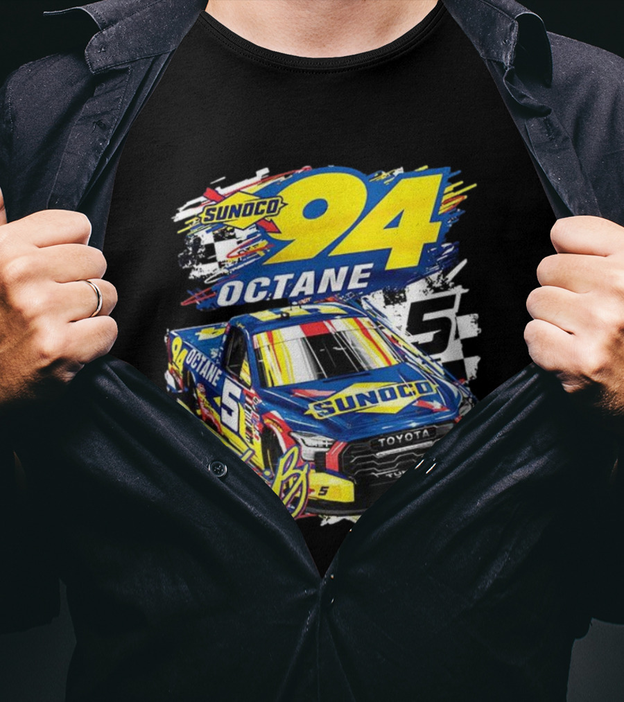 Sunoco Octane 94 Toni Breidinger Toyota Tundra 5 Tricon 2025 T-Shirt