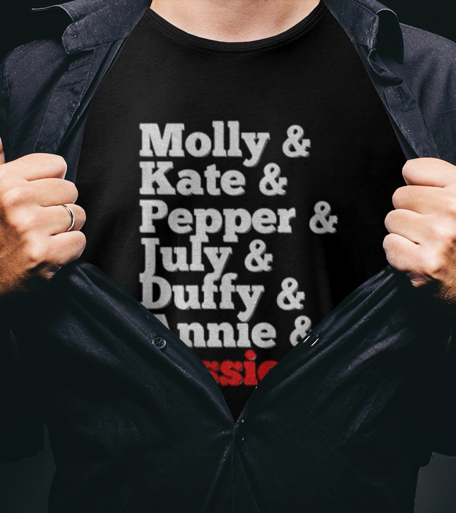Molly Kate Pepper July Duffy Annie Tessie Musical Theatre Drama T-Shirt