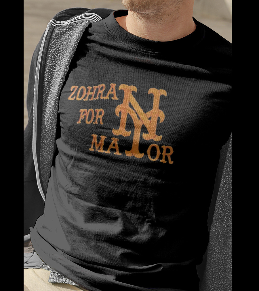 Zohran For Mayor NY✭Mets Style T-Shirt