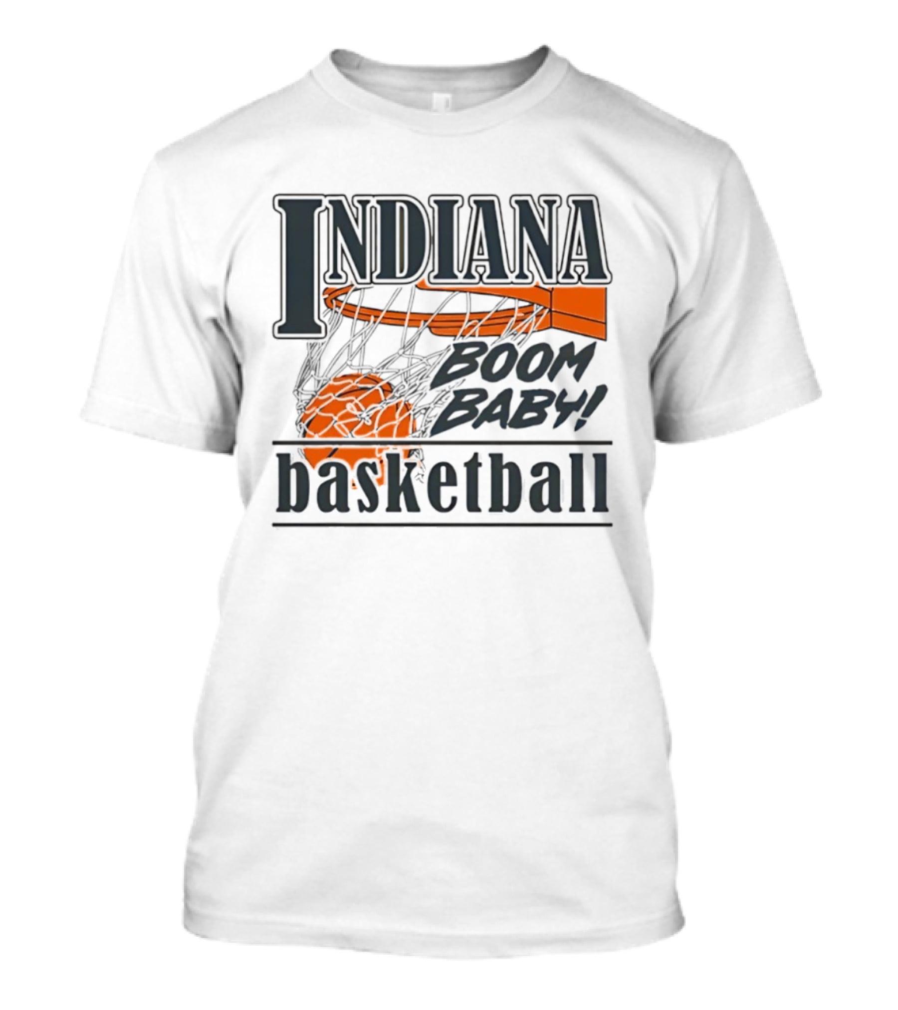 Indiana Basketball Boom Baby Hoosiers Men’s Basketball T-Shirt