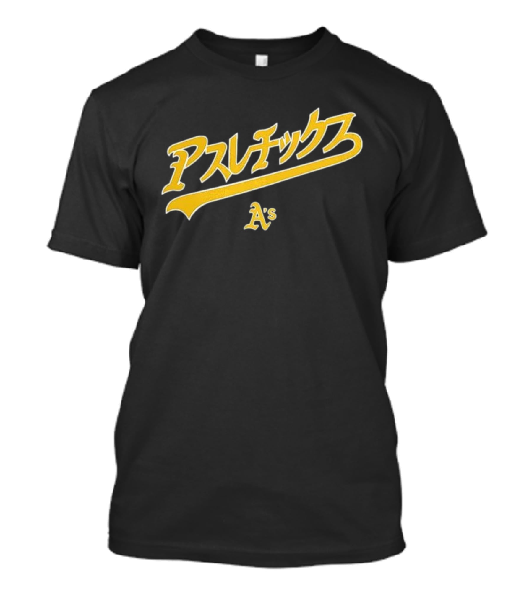 Athletics Hyperfly Katakana A's Gold Script T-Shirt
