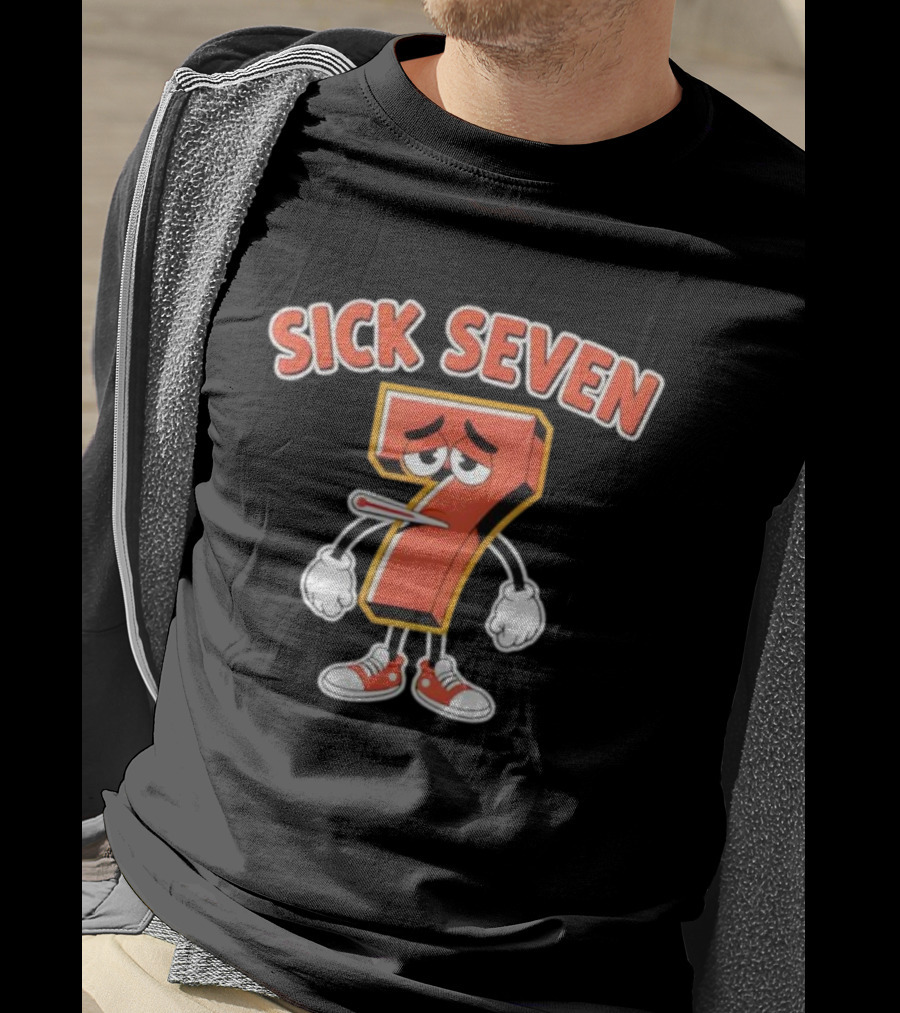 Sick Seven 67 Halloween Costume Fun Wordplay T-Shirt