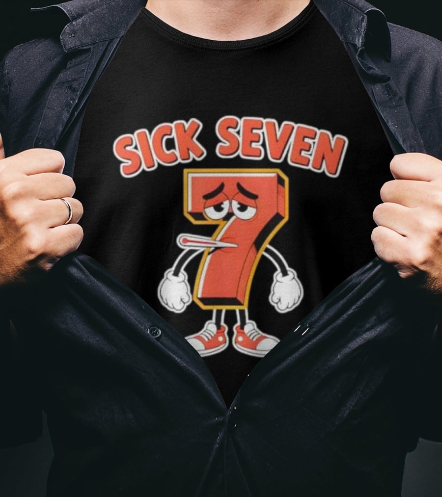 Sick Seven 67 Halloween Costume Fun Wordplay T-Shirt