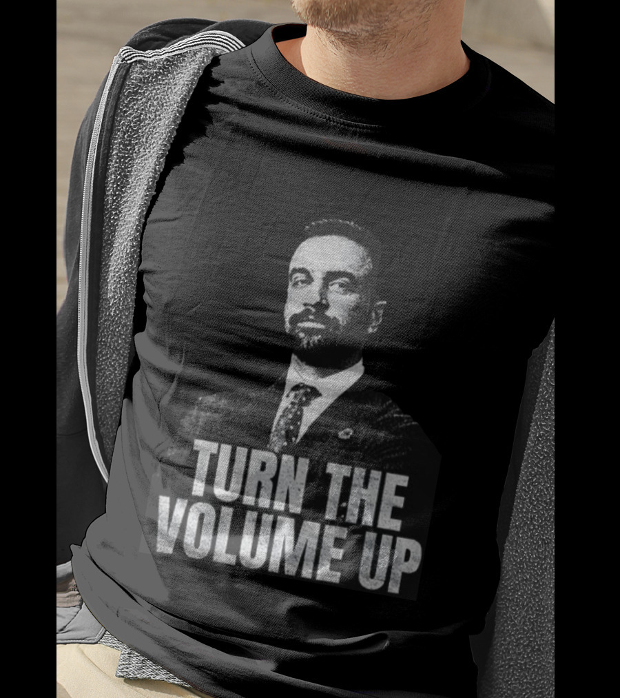 TURN THE VOLUME UP Zohran Mamdani NYC Political 2025 T-Shirt