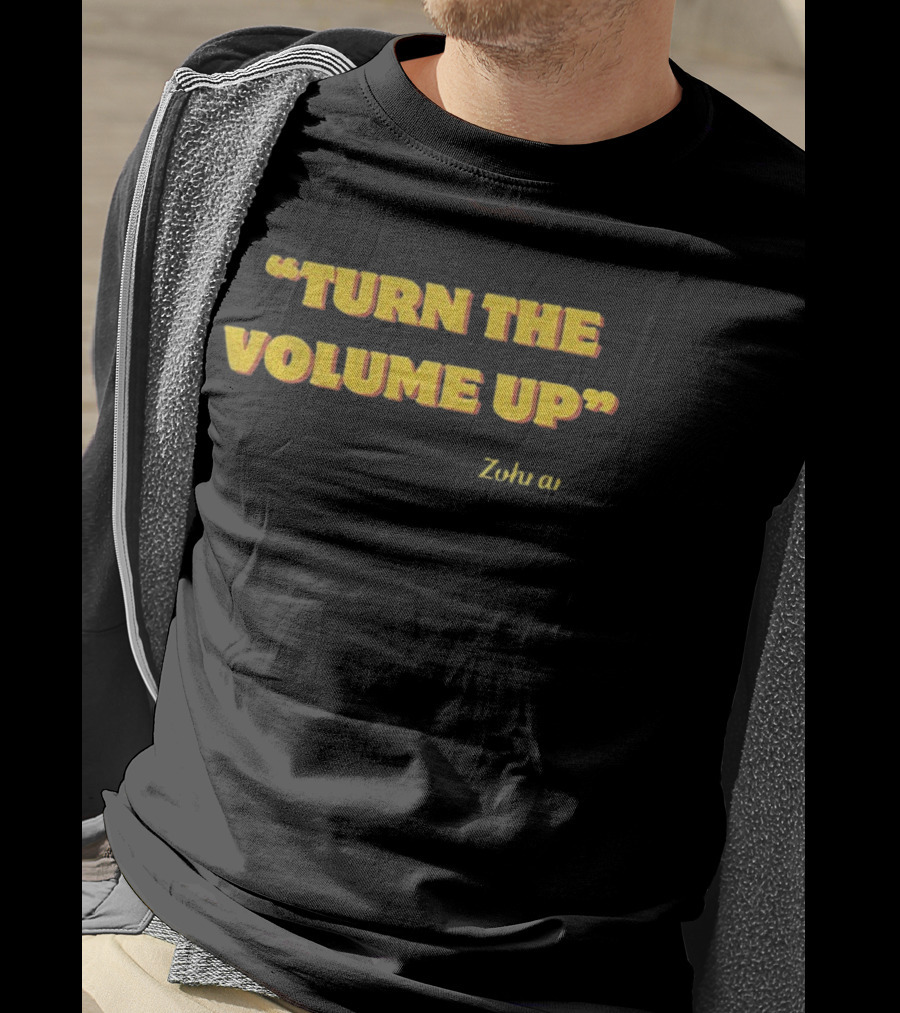 Zohran Mamdani Turn The Volume Up NYC 2026 Progressive Protest Movement T-Shirt