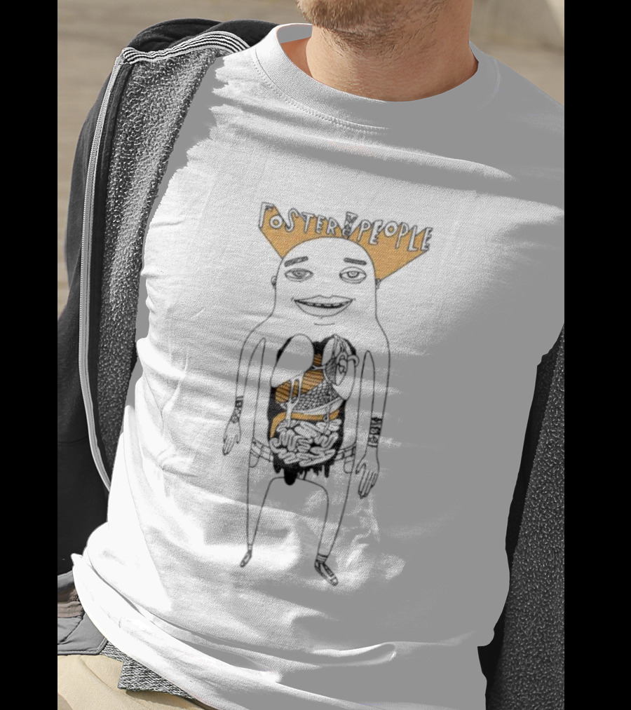 Foster The People Yellow Monster Organ T-Shirt