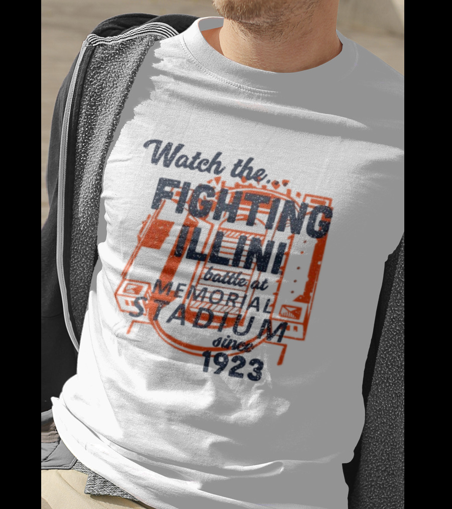 The Fighting Illini Memorial Stadium Since 1923 T-Shirt