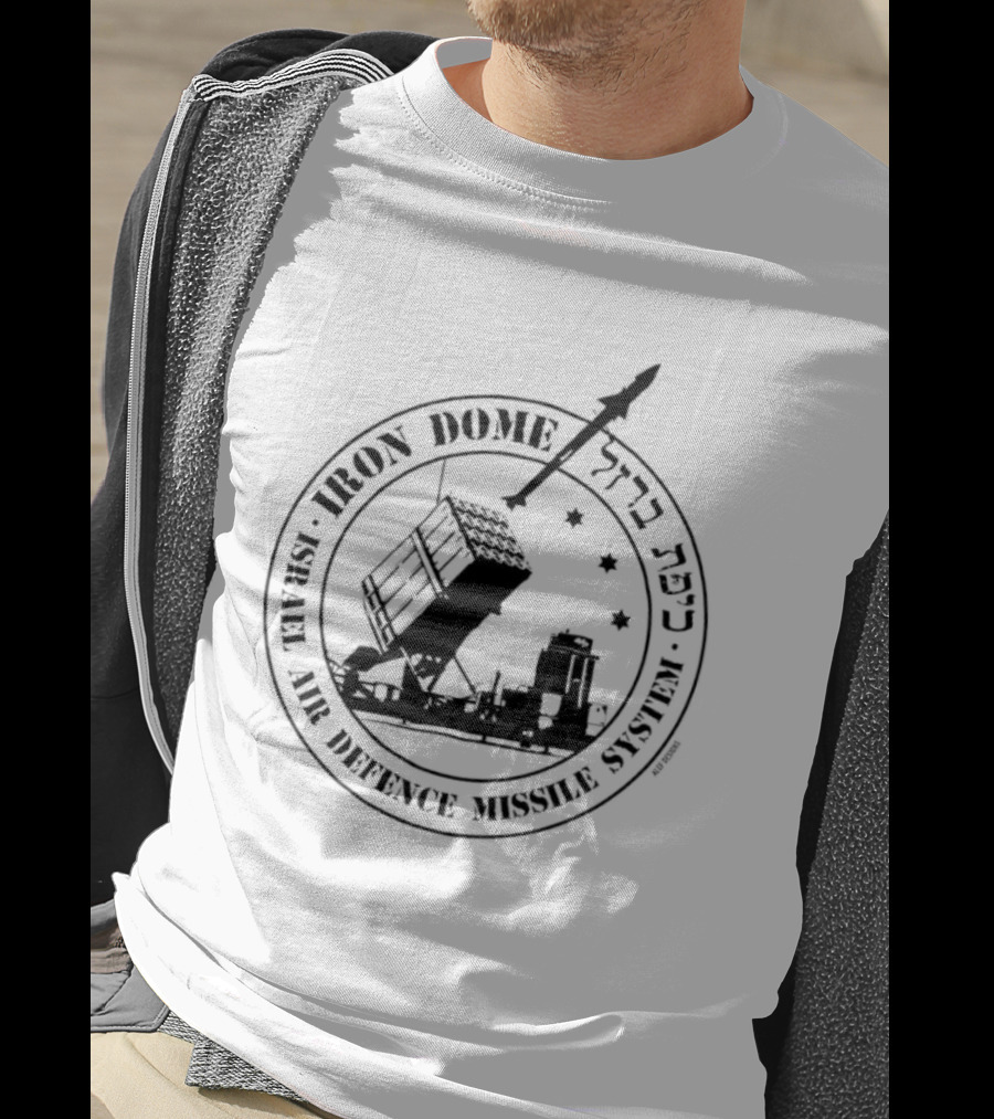 Iron Dome Kippat Barzel Air Defense System Missile Launch T-Shirt