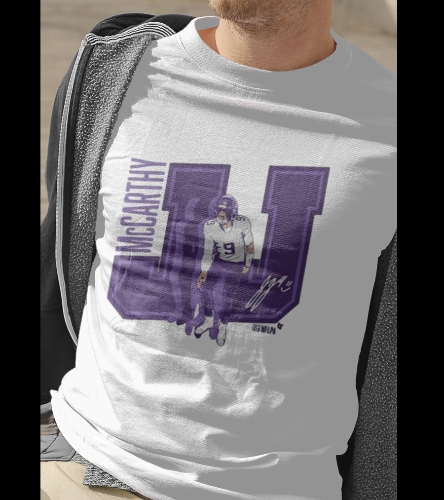 J.J. McCarthy Griddy Signature T-Shirt