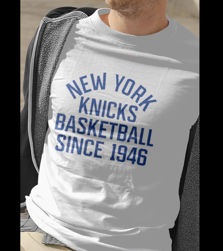 New York Knicks Basketball Sportiqe Collection Since 1946 T-Shirt