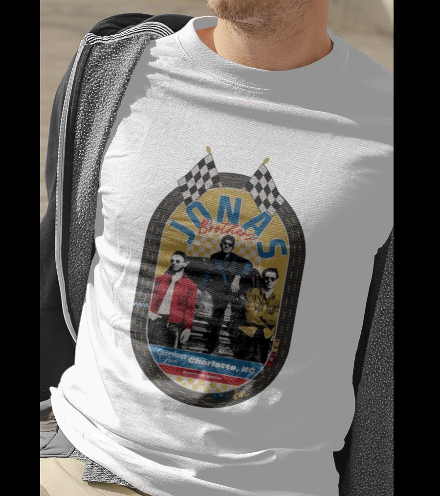 Jonas Brothers November 5 2025 Greetings From Charlotte NC Spectrum Center T-Shirt