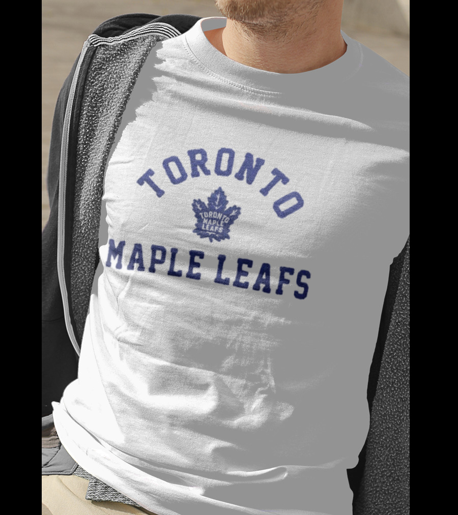 Toronto Maple Leafs Steady State Crew Ice Hockey Team T-Shirt