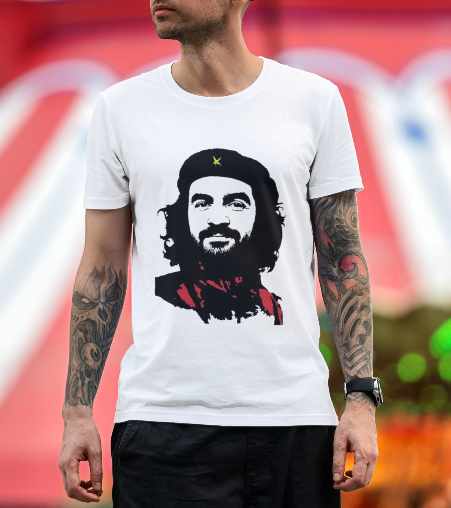 Zohran Che Yellow Star Red Contrast T-Shirt