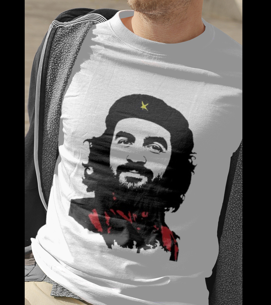 Zohran Che Yellow Star Red Contrast T-Shirt