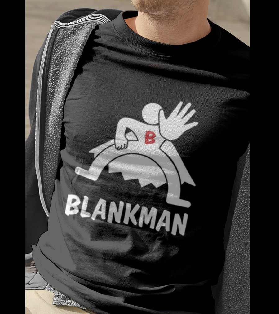 BLANKMAN Superhero B Emblem T-Shirt