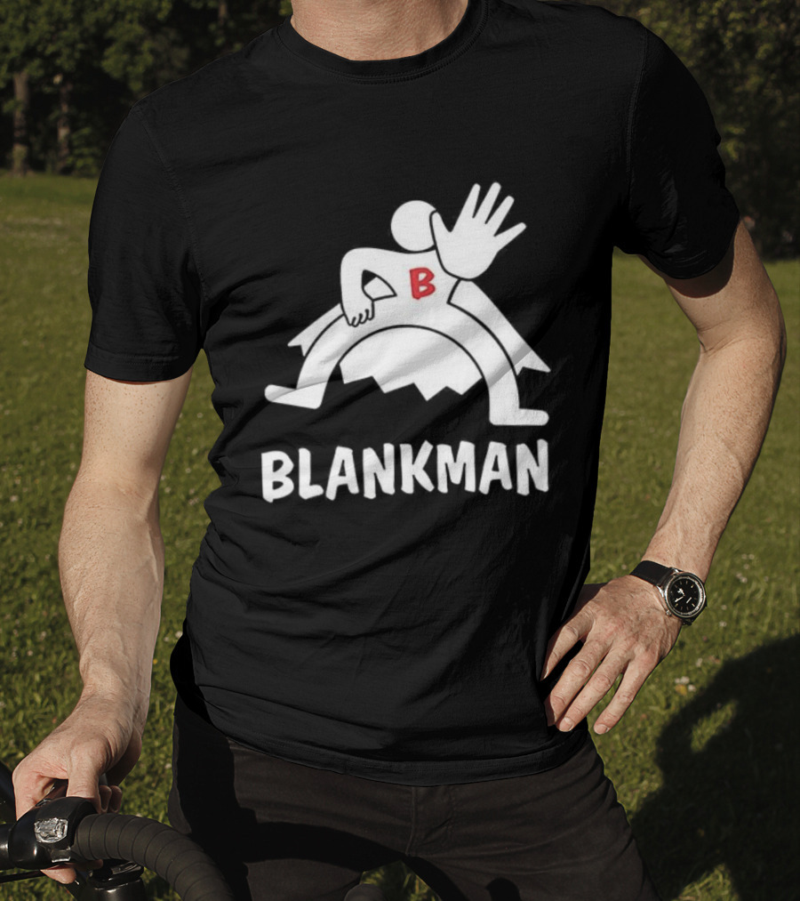 BLANKMAN Superhero B Emblem T-Shirt