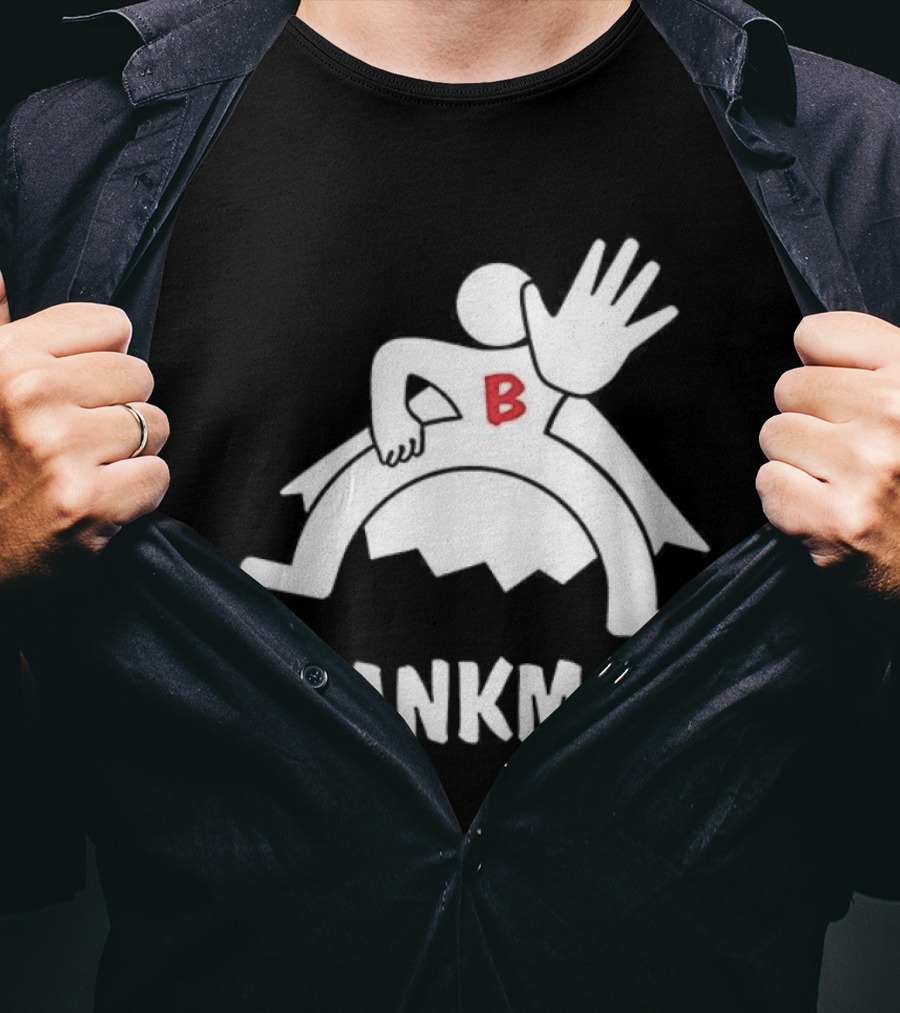 BLANKMAN Superhero B Emblem T-Shirt