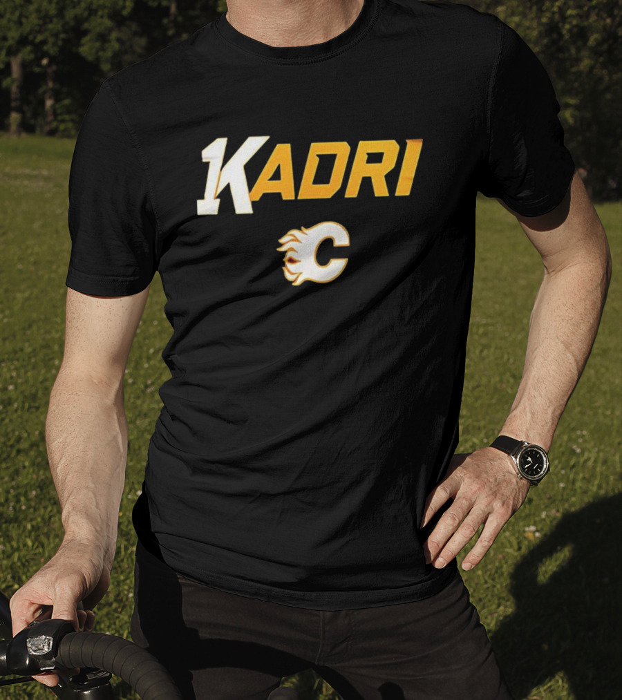 Calgary Flames Kadri 1000th NHL Game 2025 T-Shirt