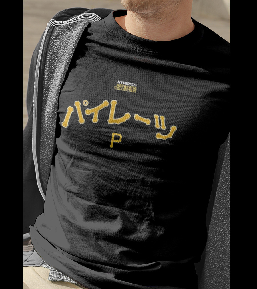 Pittsburgh Pirates Hyperfly Katakana Collection P T-Shirt