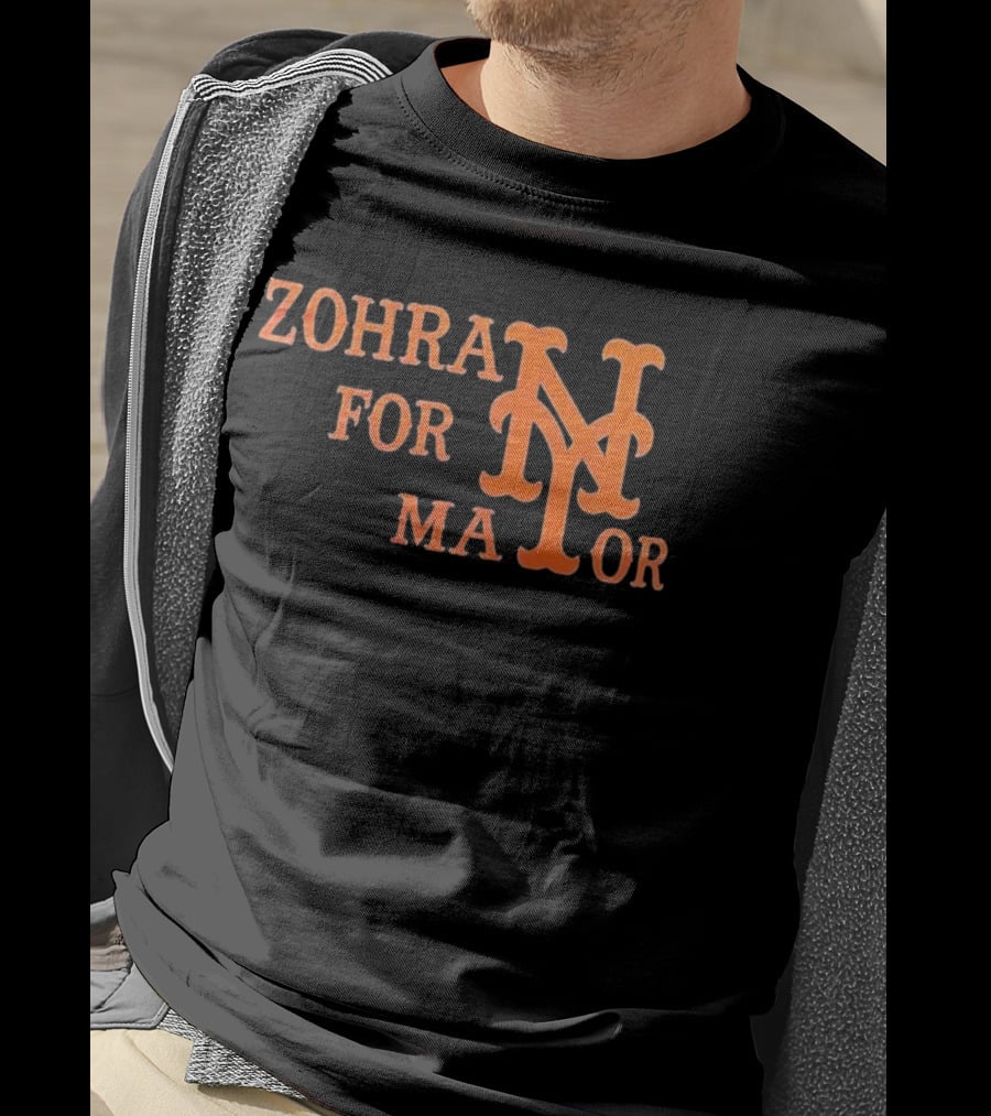 Zohran For Mayor New York Mets NY T-Shirt