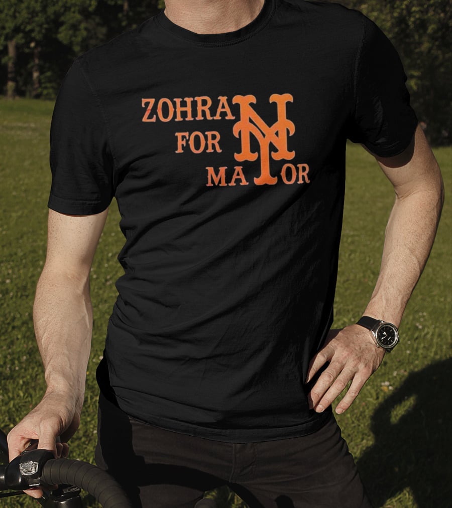Zohran For Mayor New York Mets NY T-Shirt