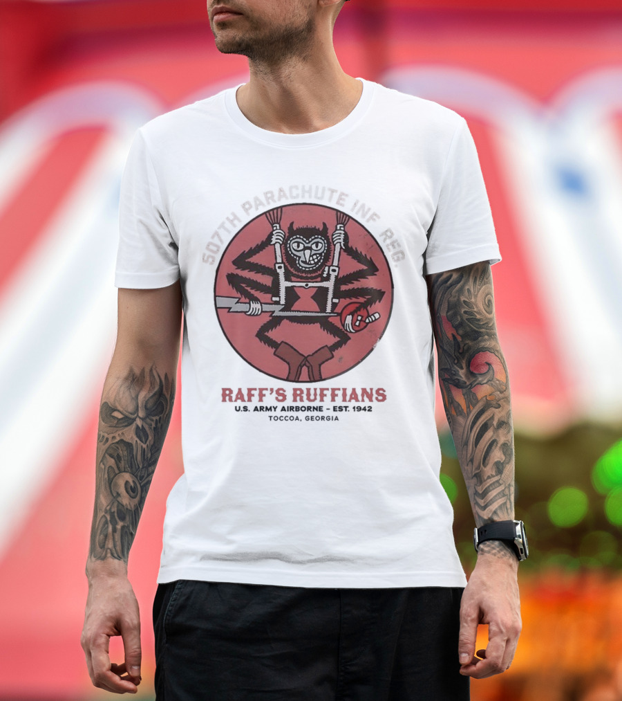 507th Parachute Inf Reg Raff’s Ruffians T-Shirt