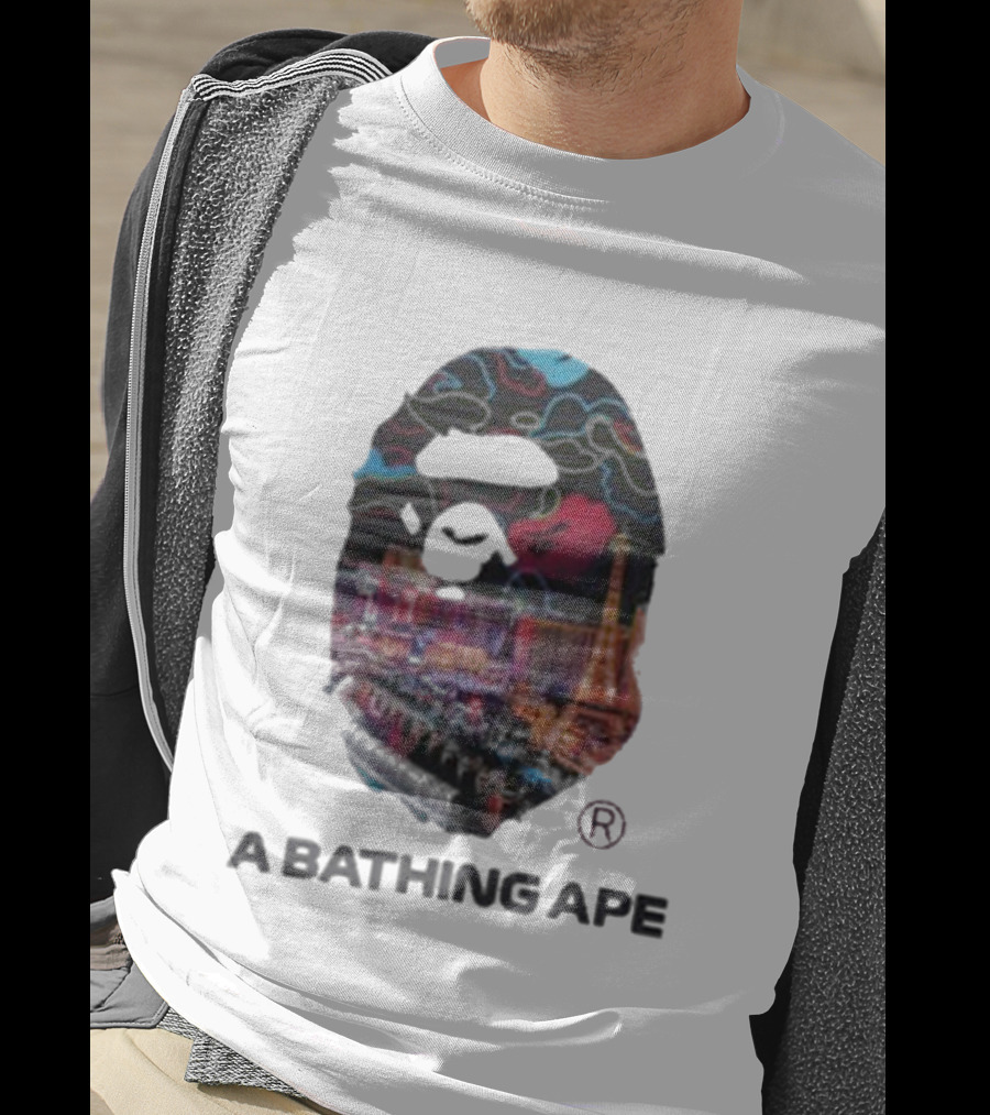 BAPE Formula 1 Las Vegas Grand Prix 2025 A Bathing Ape Collaboration T-Shirt