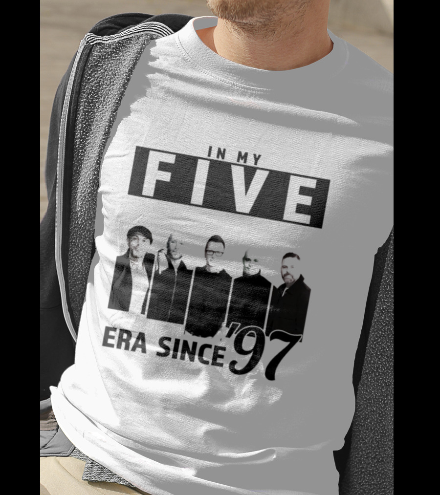 FIVE Boyband My Era Since 97 Concert T-Shirt