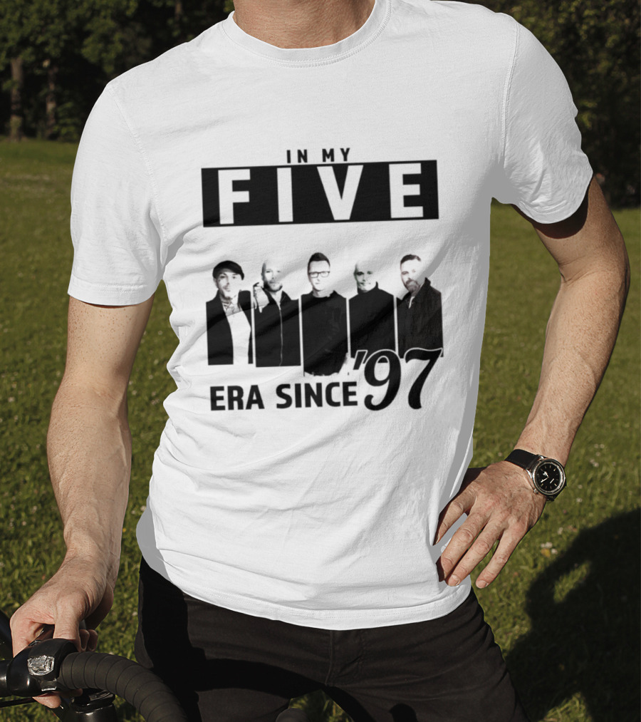 FIVE Boyband My Era Since 97 Concert T-Shirt