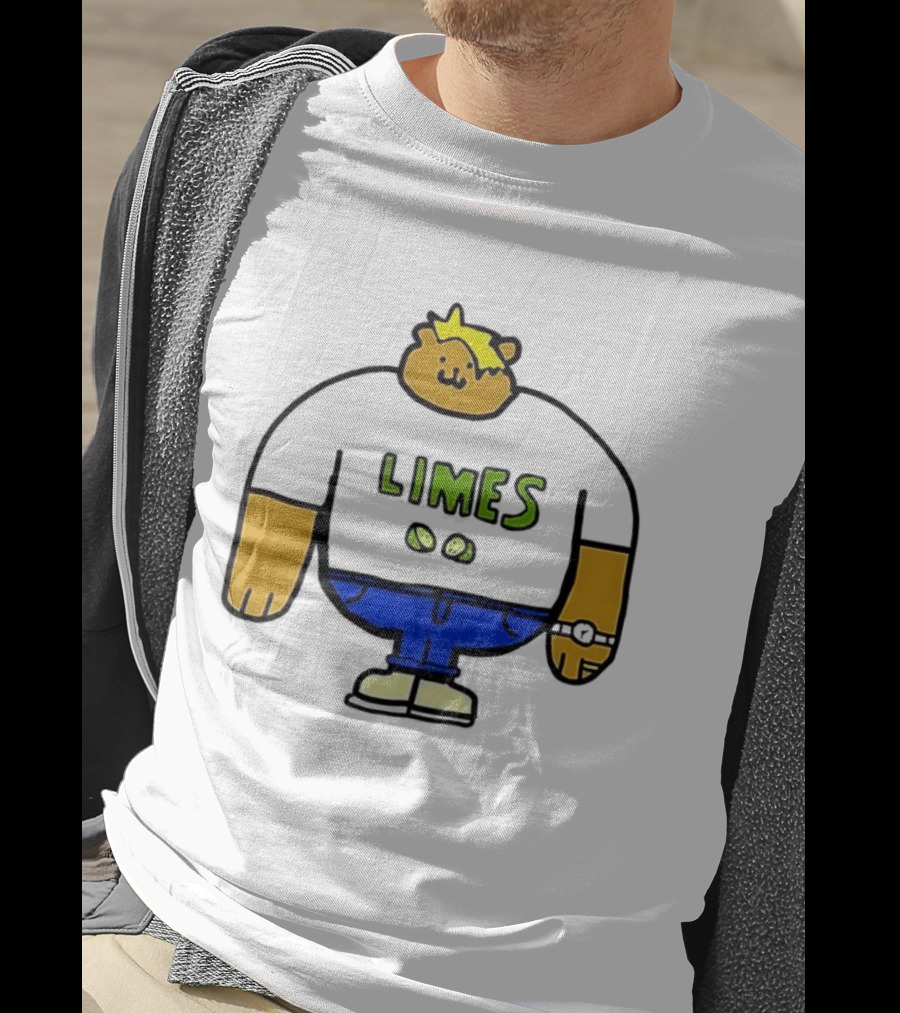 Limes Shayne Character With Lime Slices T-Shirt