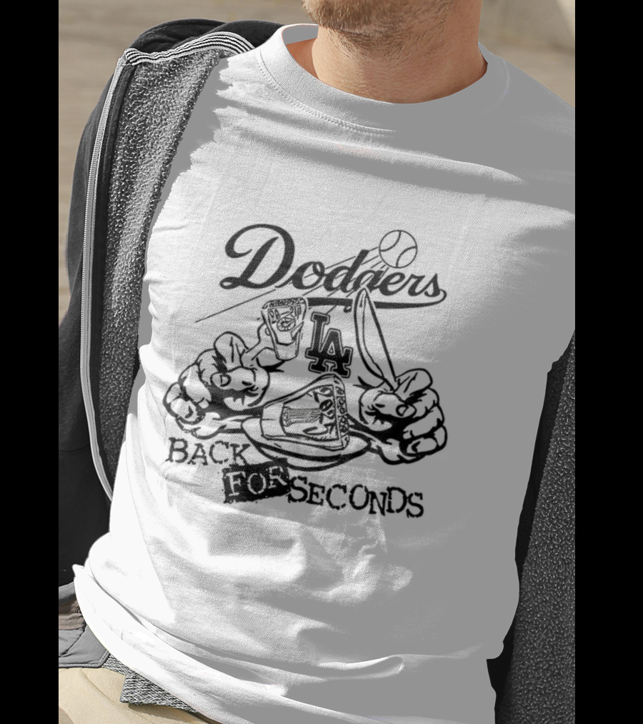 Los Angeles Dodgers Back For Seconds Championship Triumph T-Shirt