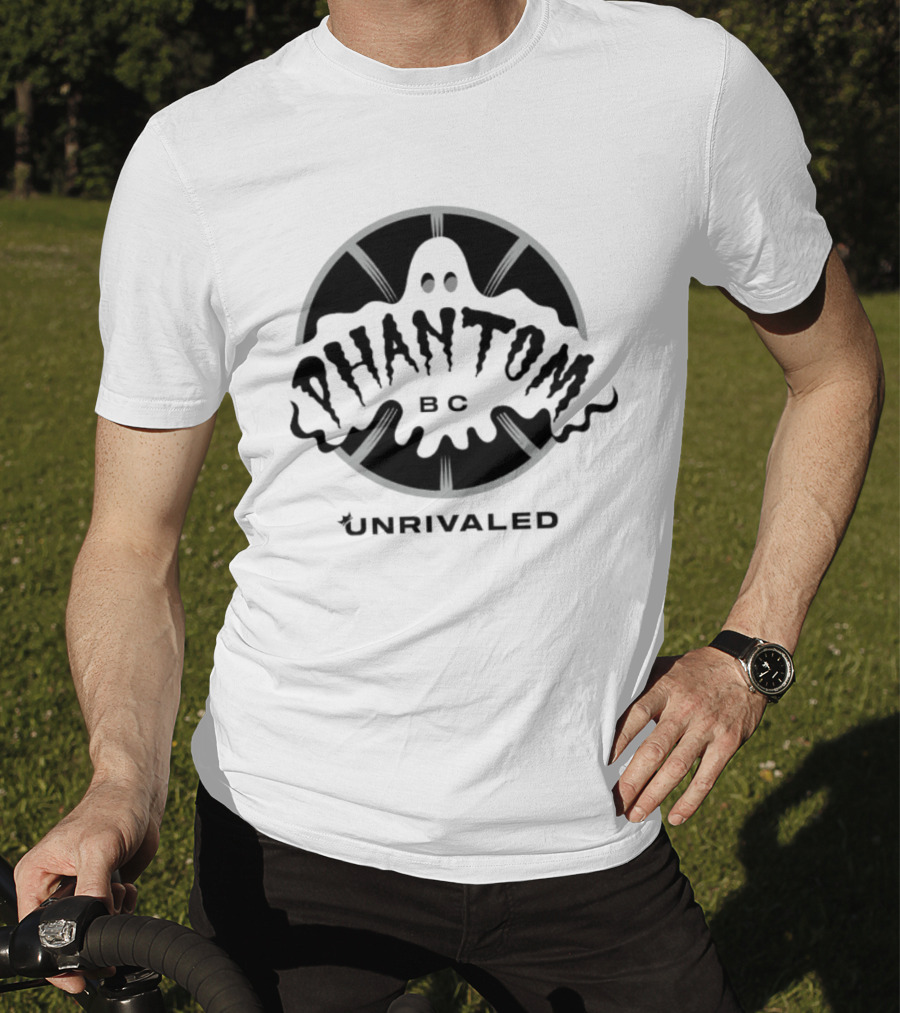 Unrivaled Phantom BC Ghost Basketball Club Emblem T-Shirt
