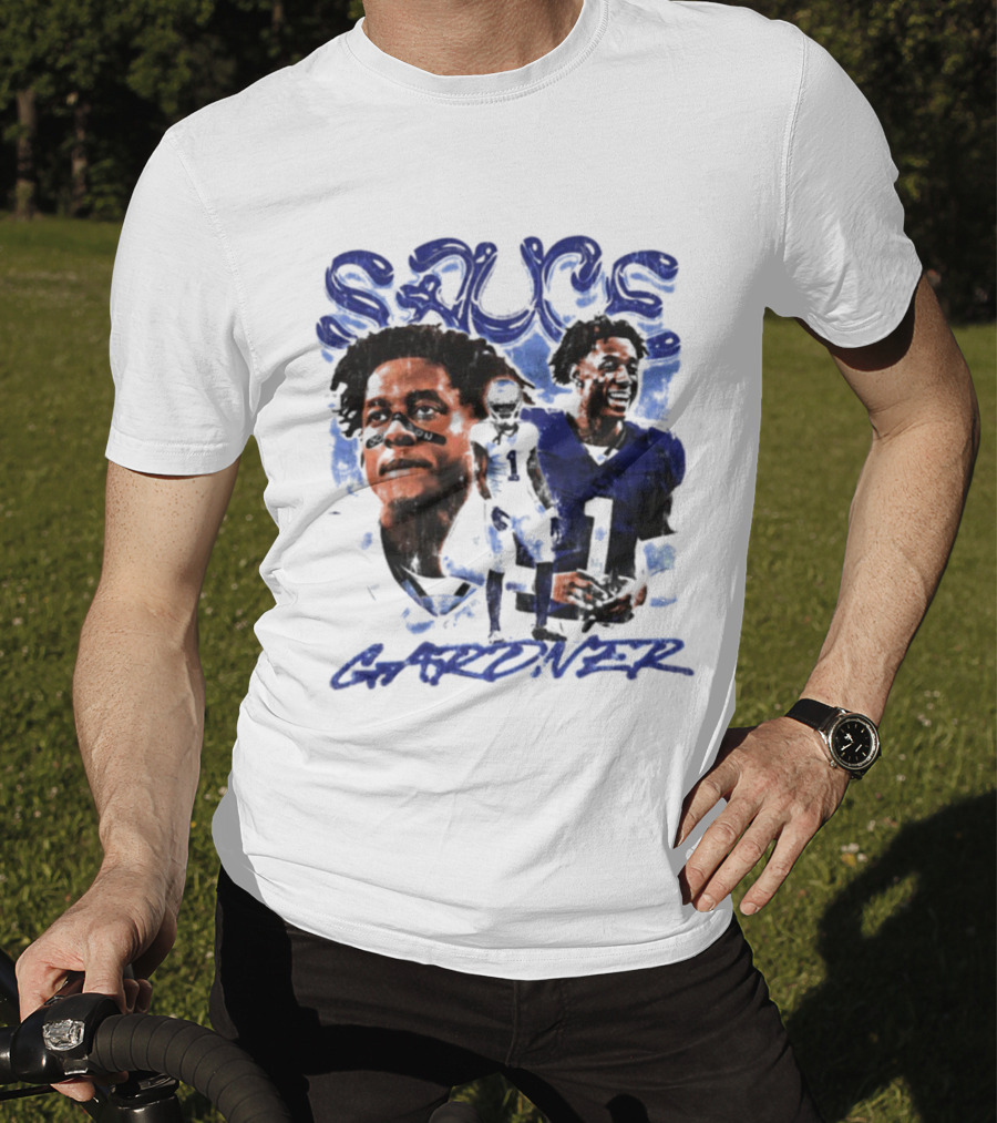 Sauce Gardner Indianapolis Colts NFL Vintage Style T-Shirt