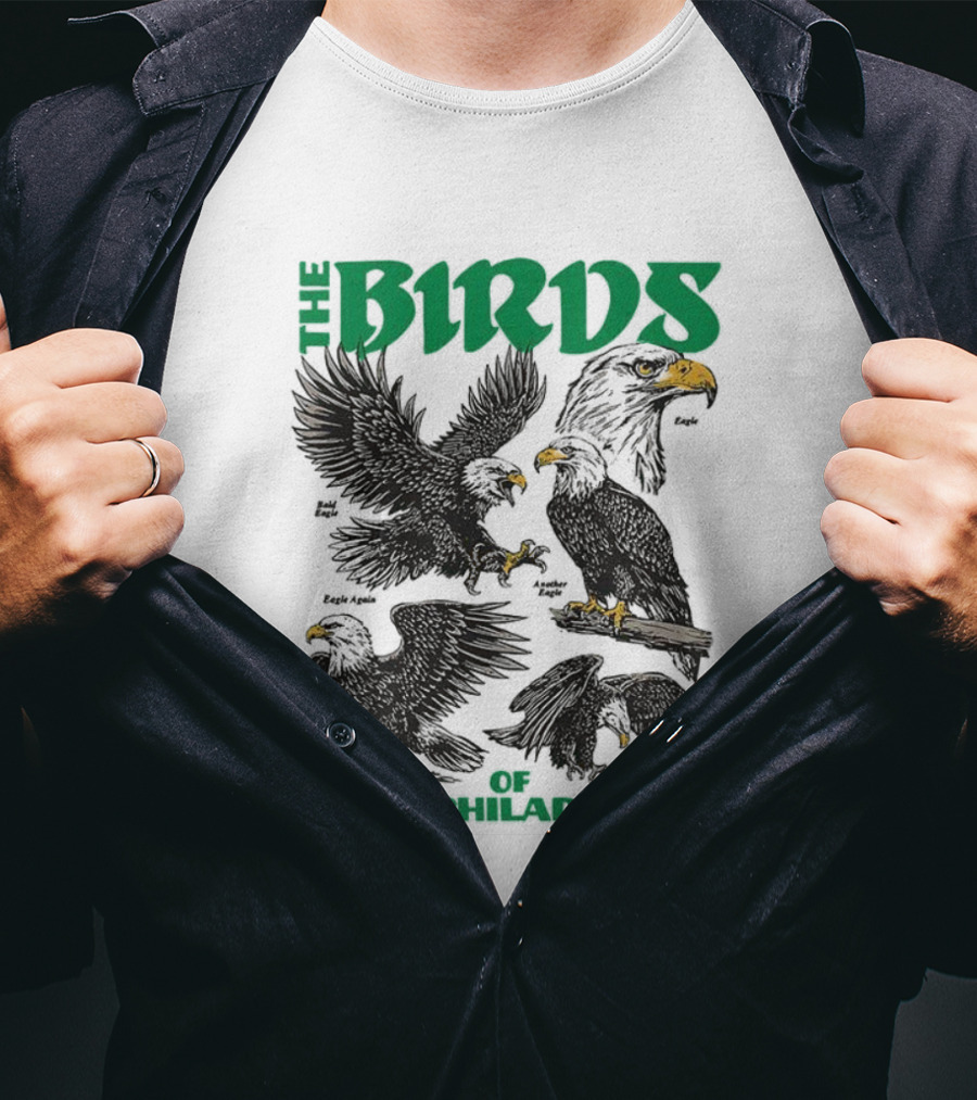 Philadelphia Eagles The Birds Of South Philadelphia Iconic Team Spirit T-Shirt