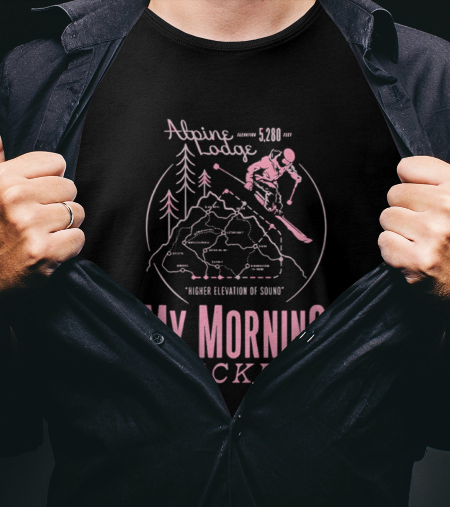 Alpine Lodge 5280 My Morning Jacket Higher Elevation Of Sound Winter 2025 T-Shirt