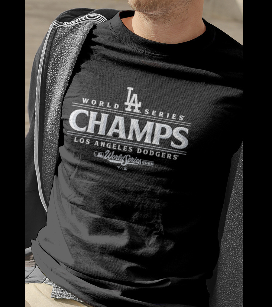 LA World Series Champs Los Angeles Dodgers 2025 T-Shirt