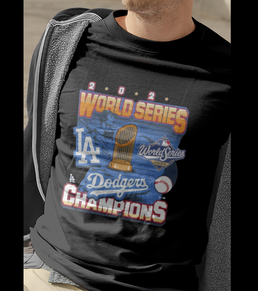 Los Angeles Dodgers 2025 World Series Champions MLB Takashi T-Shirt